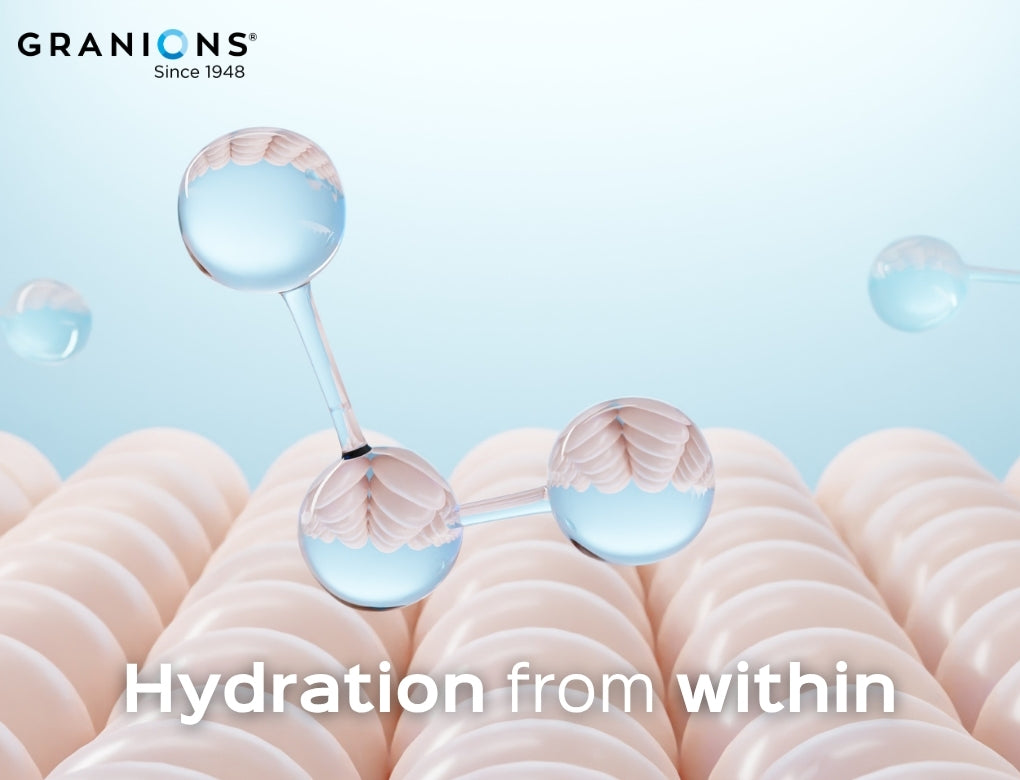 Granions hyaluronic acid molecules