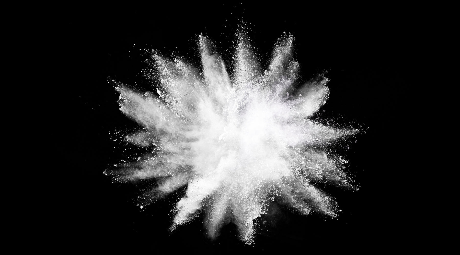 Retinol powder exploding